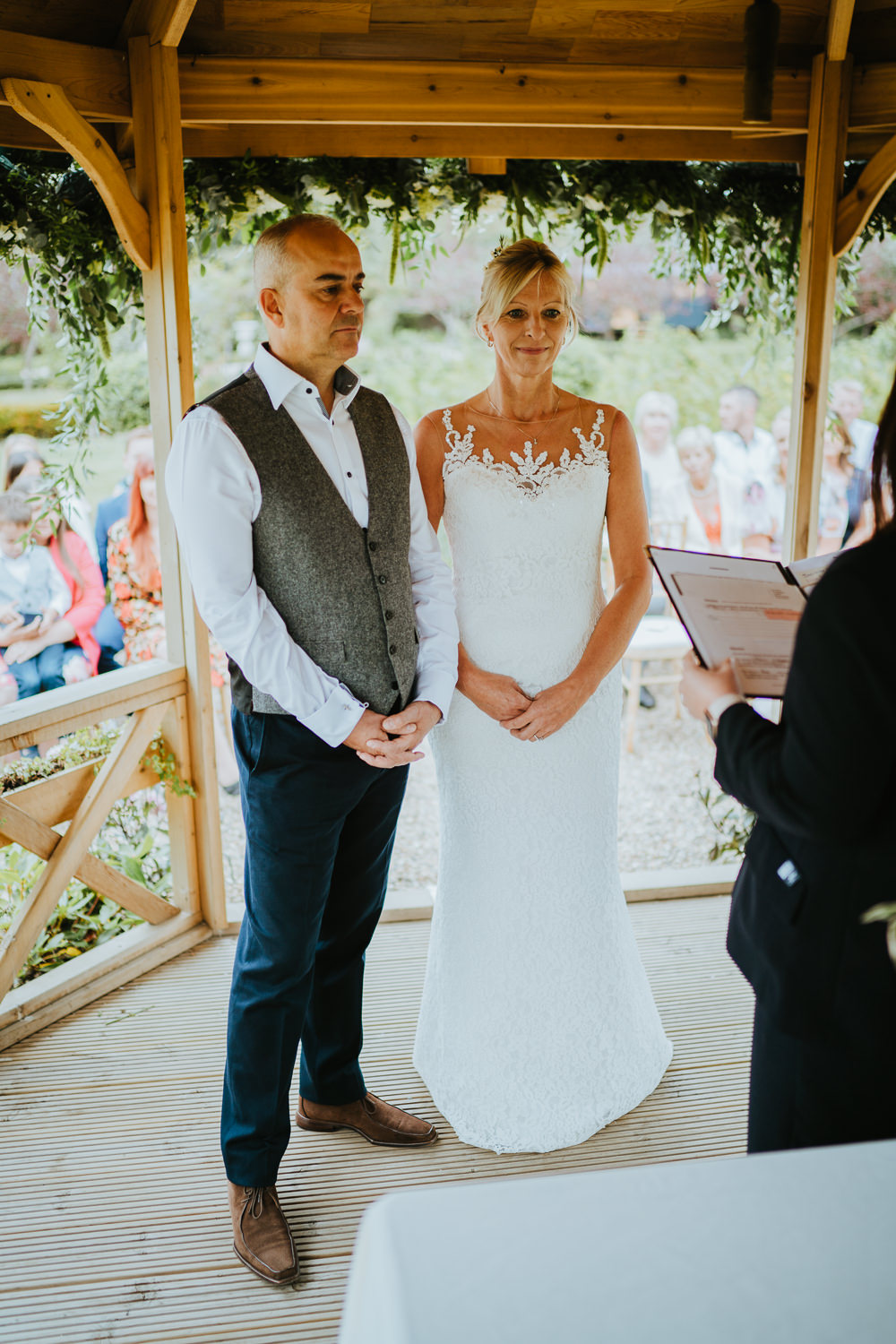 Groom Suit Waistcoat Shirt Chinos Micro Wedding Nicola Dawson Photography