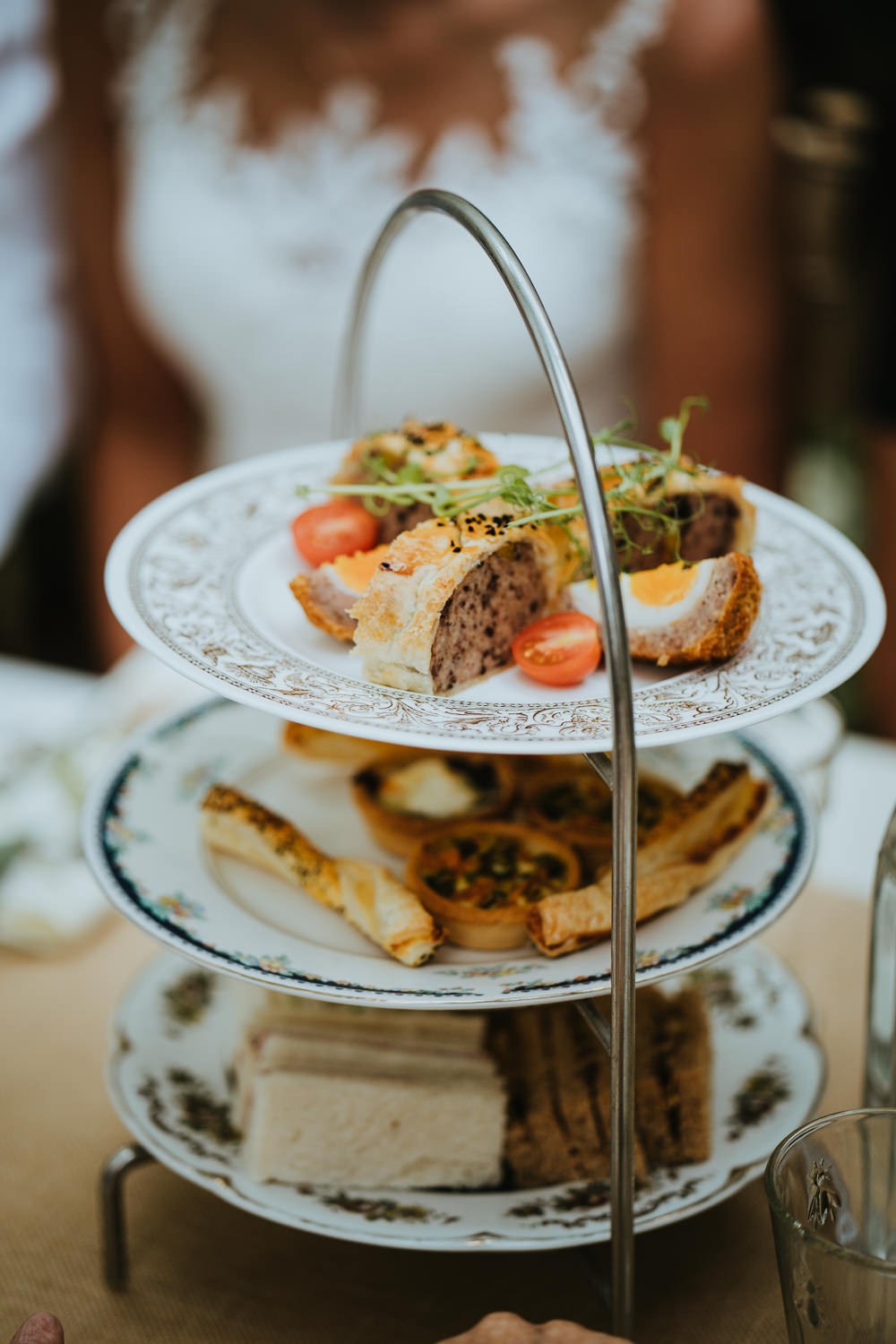 Afternoon Tea Meal Micro Wedding Nicola Dawson Photography
