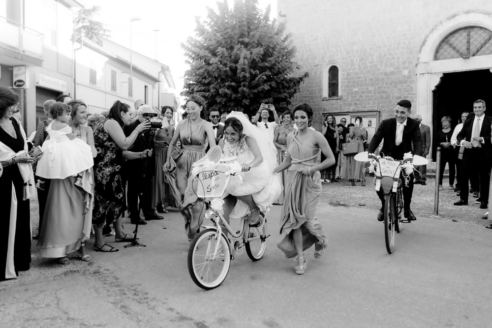 Bicycle Bikes Transport Natural Italy Villa Wedding Flavia Eleonora Tullio