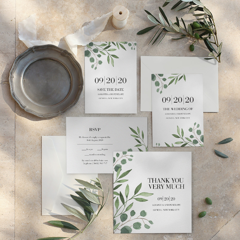Stylish Wedding Stationery & Invitations with Optimalprint