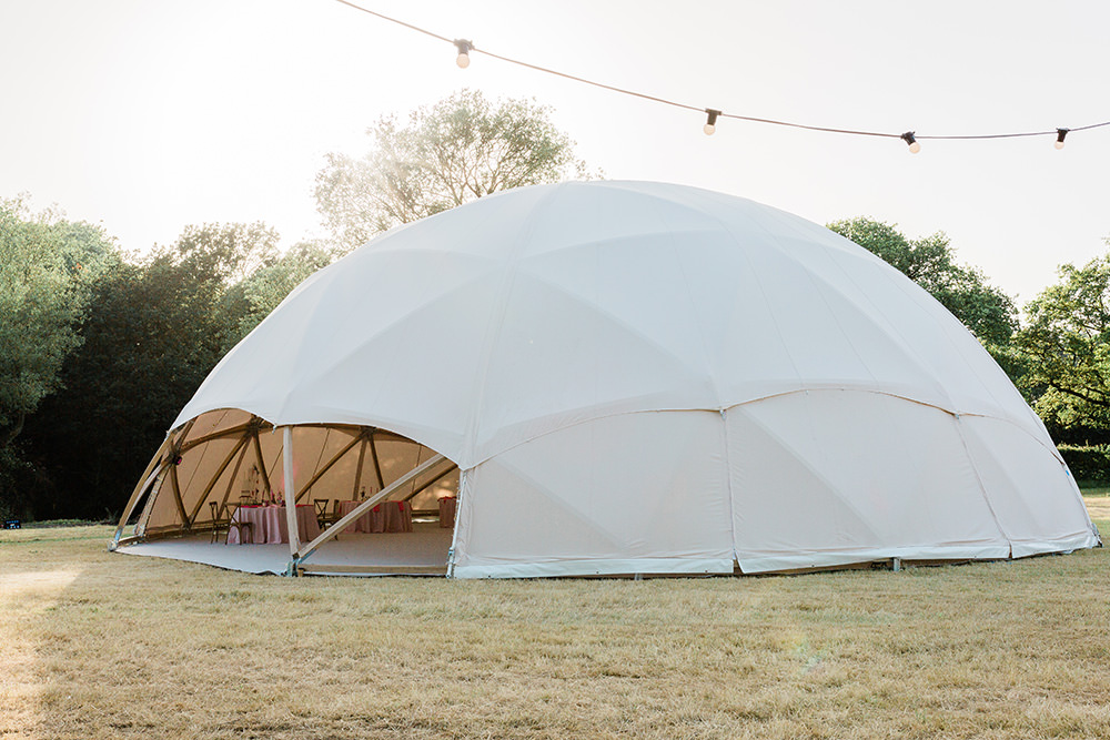 Pink Geodome Wedding Ideas Louise Henesy Photography