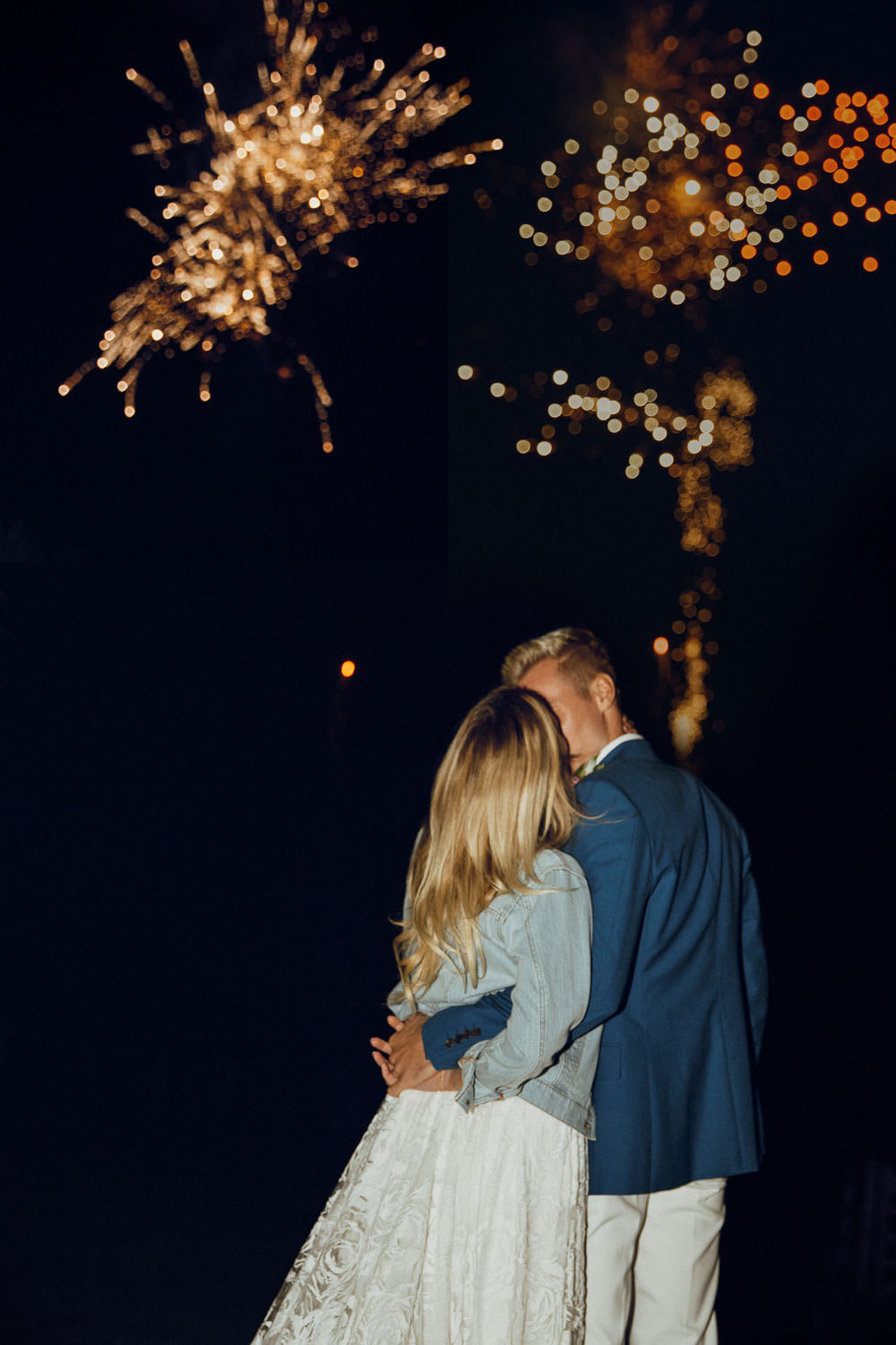 Fireworks Summer Boho Wedding Wild Tide Weddings
