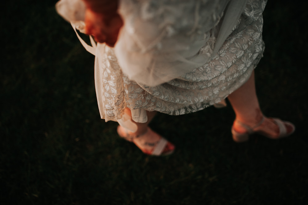 Bride Bridal Dress Gown Phase Eight Embroidered Swancar Farm Country House Wedding Maree Frances Photography