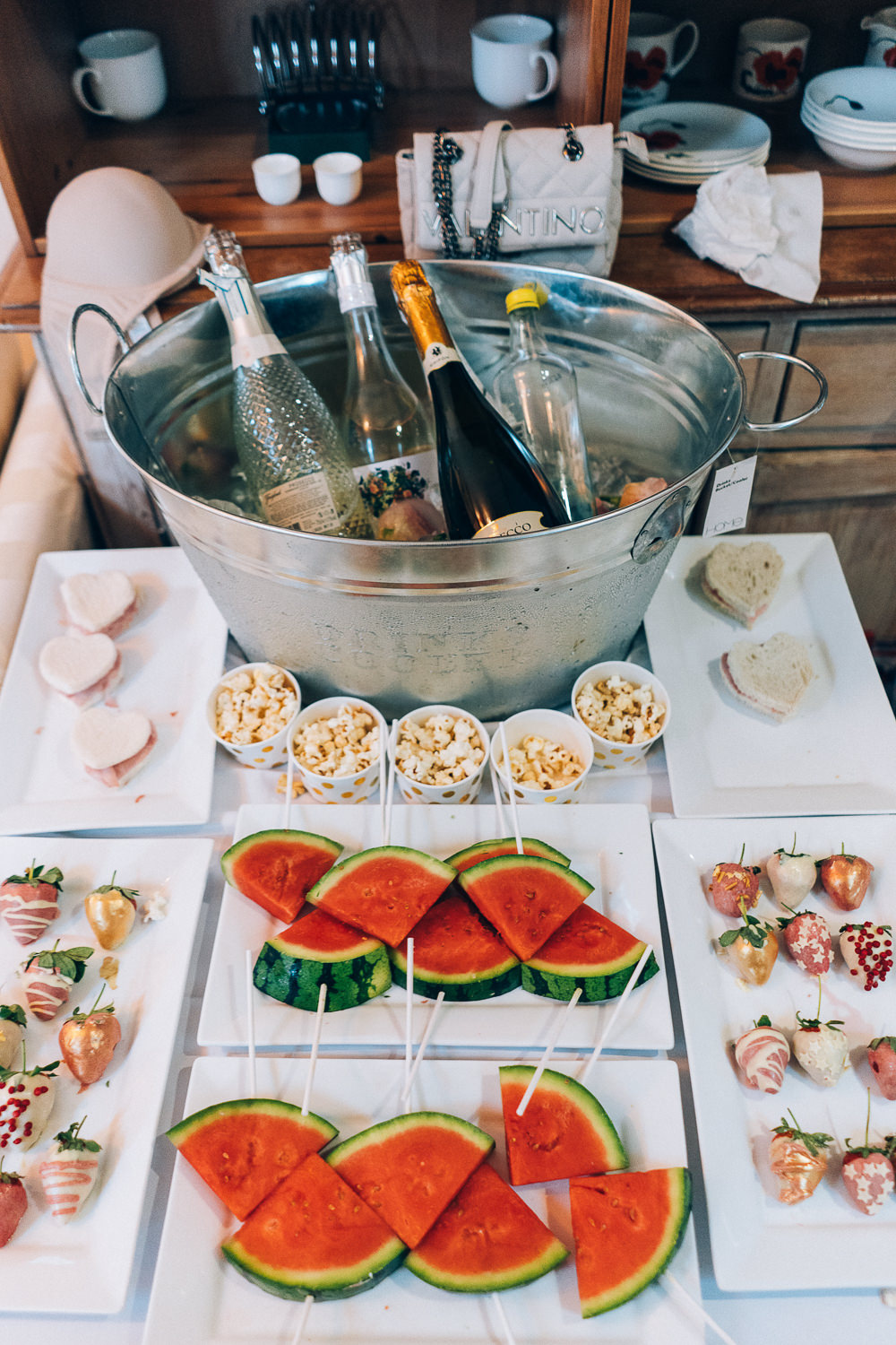 Breakfast Bride Bridal Prep Tullibole Castle Wedding Casey Avenue Photography