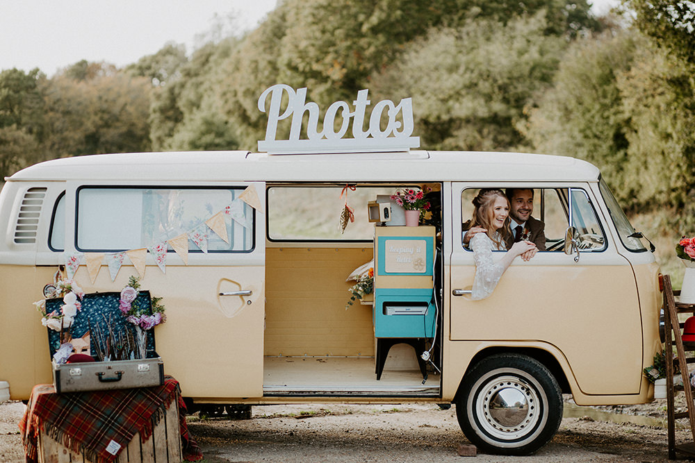 VW Campervan Photobooth Boho Wedding Ideas The Enlight Project