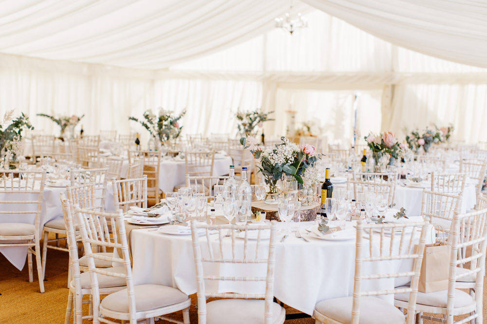Flowers Decor Cotswolds Marquee Wedding Jessy Papasavva Photography