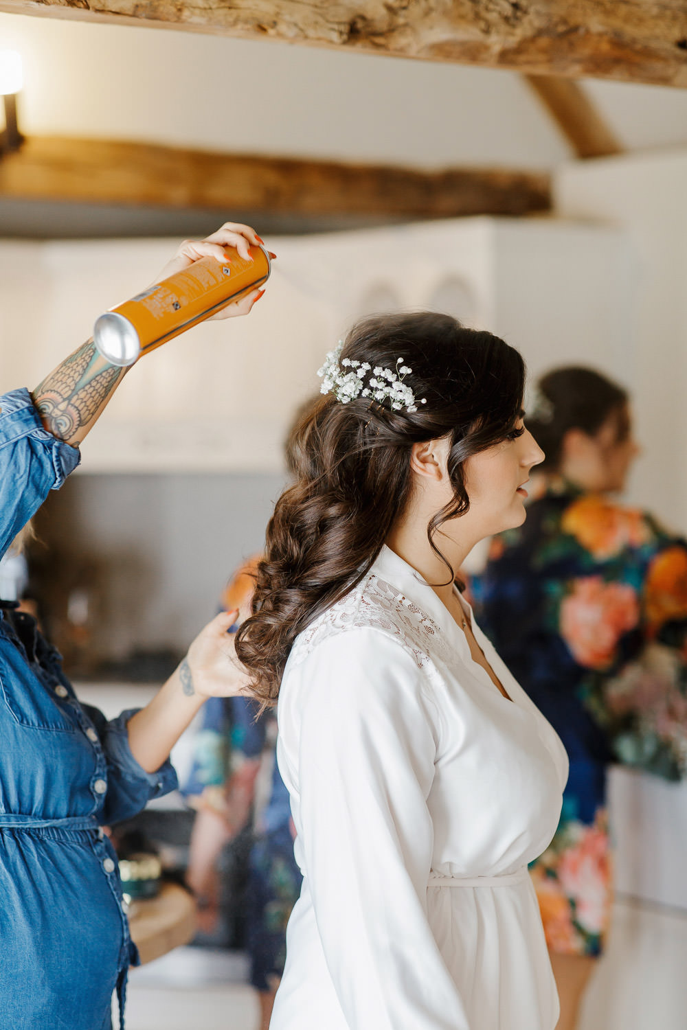 Bride Bridal Hair Cotswolds Marquee Wedding Jessy Papasavva Photography