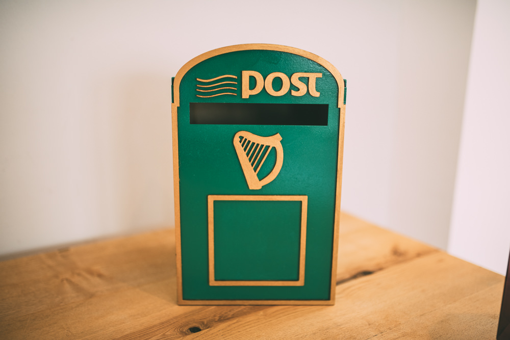 Post Box Cards Dalduff Farm Wedding Northern Aye Photography