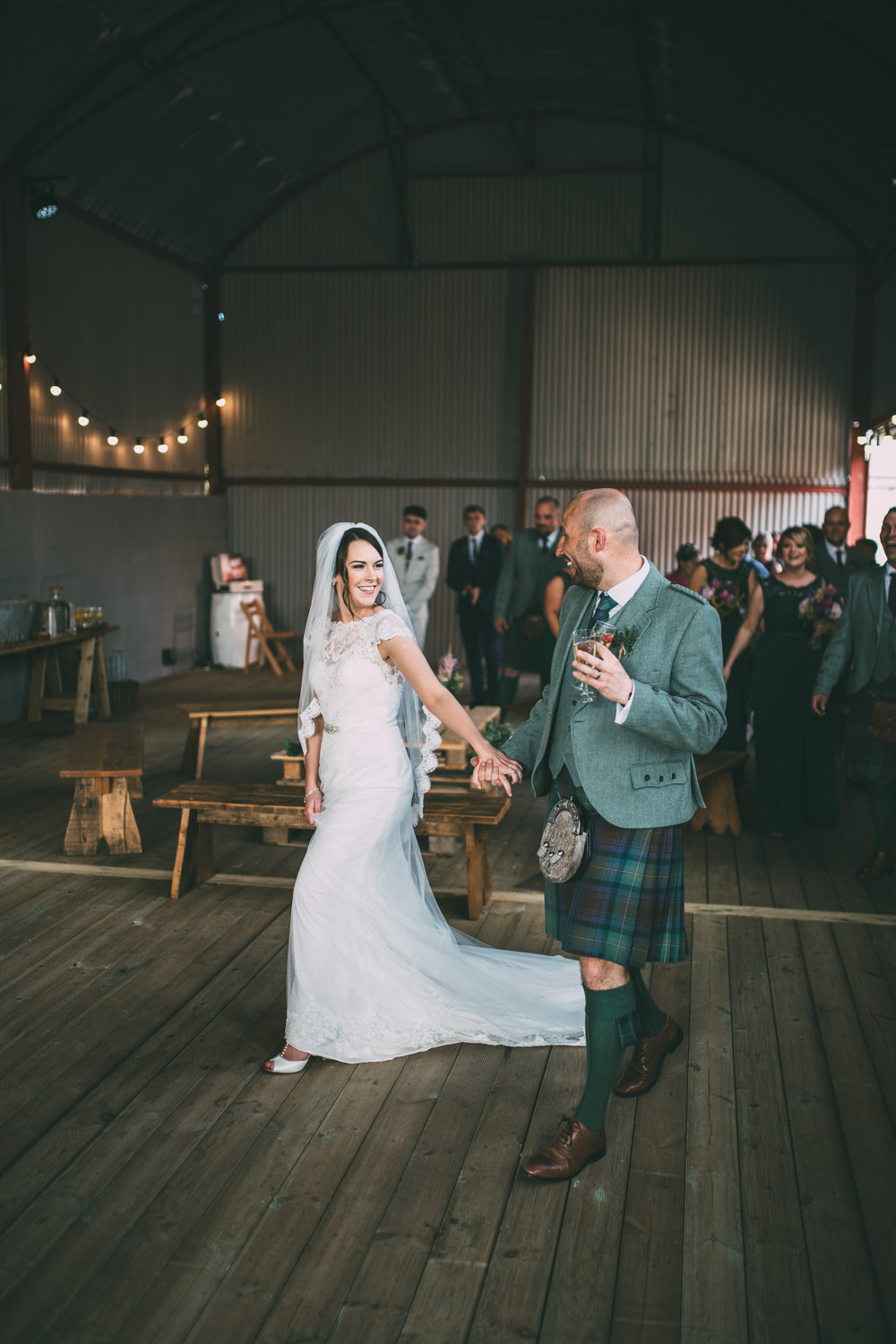 Dalduff Farm Wedding Northern Aye Photography