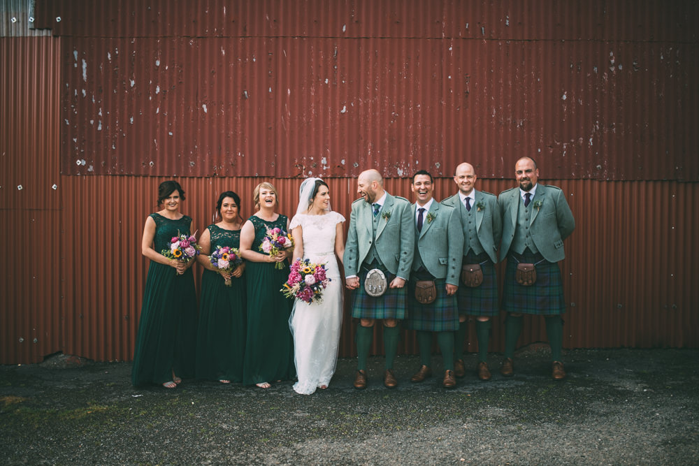 Dalduff Farm Wedding Northern Aye Photography
