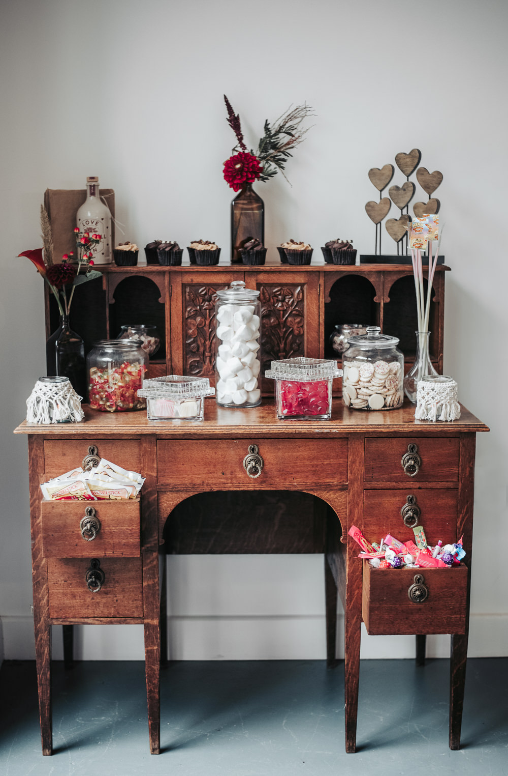 Table Sweets Sweetie Furniture Dresser Eco Friendly Wedding Inspiration Sarah Jayne Photography