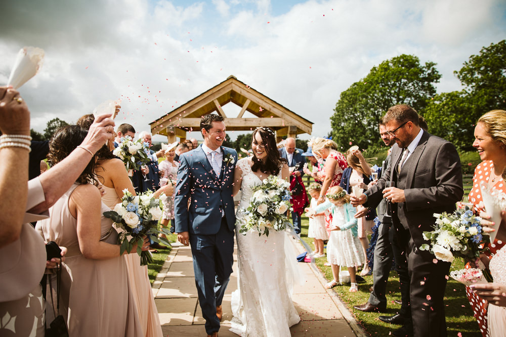 Confetti Eden Barn Wedding Margarita Hope Photography