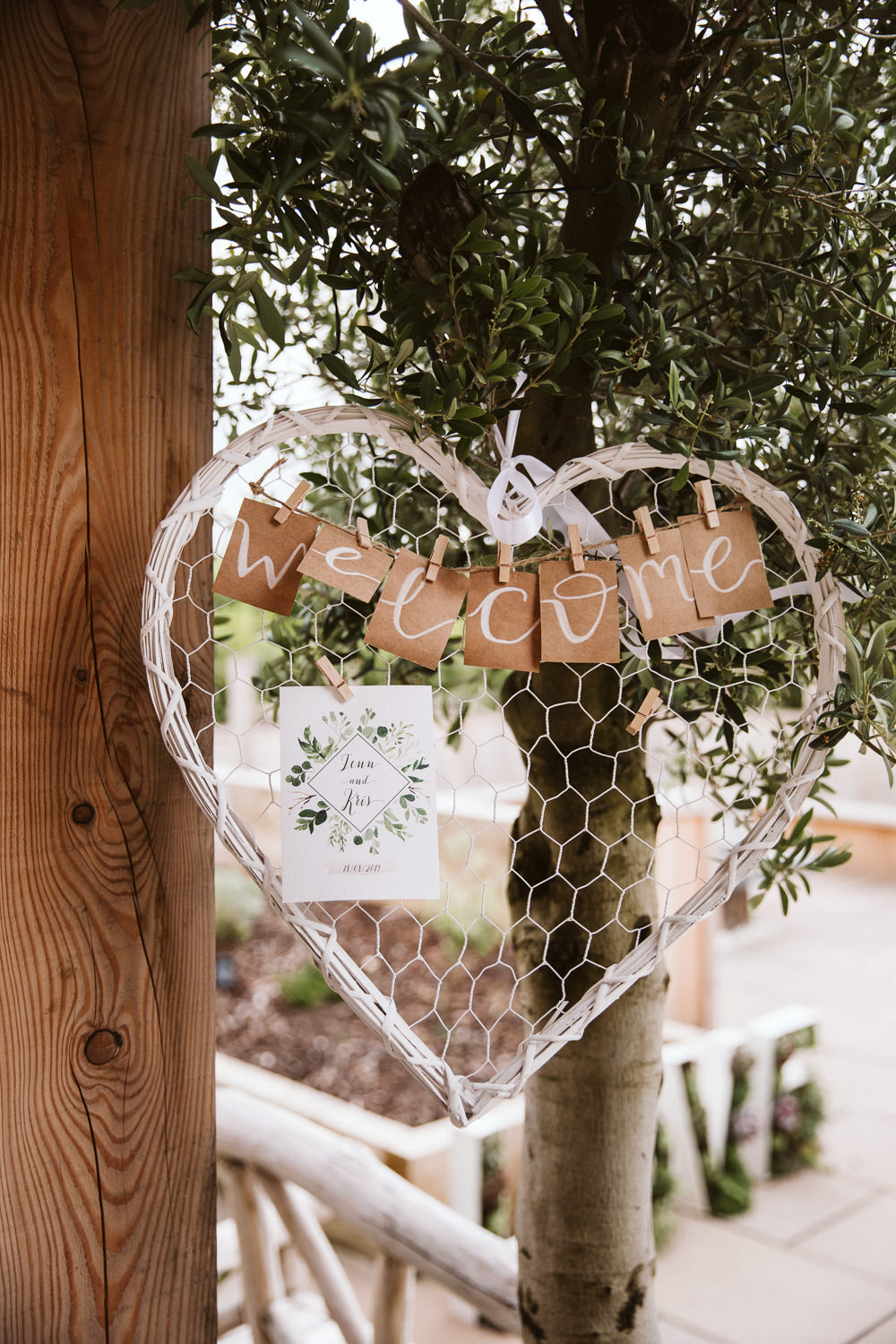 Sign Signs Signage Welcome Eden Barn Wedding Margarita Hope Photography