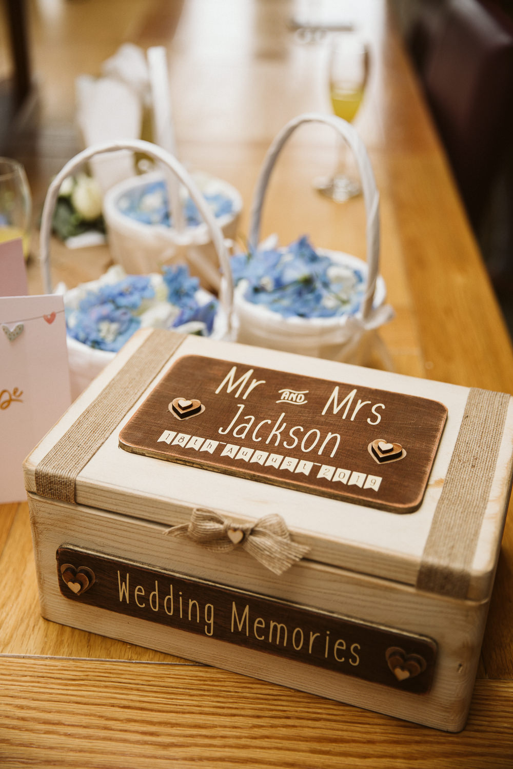 Memory Box Eden Barn Wedding Margarita Hope Photography