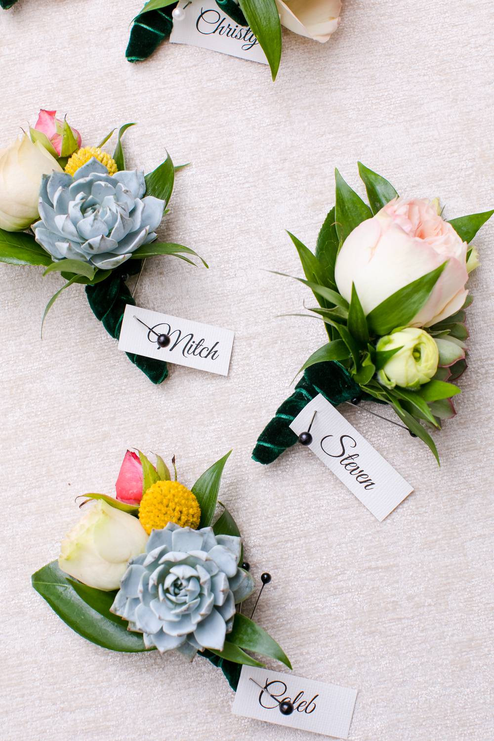 Buttonhole Flowers Floral Minneapolis Wedding Jeannine Marie Photography
