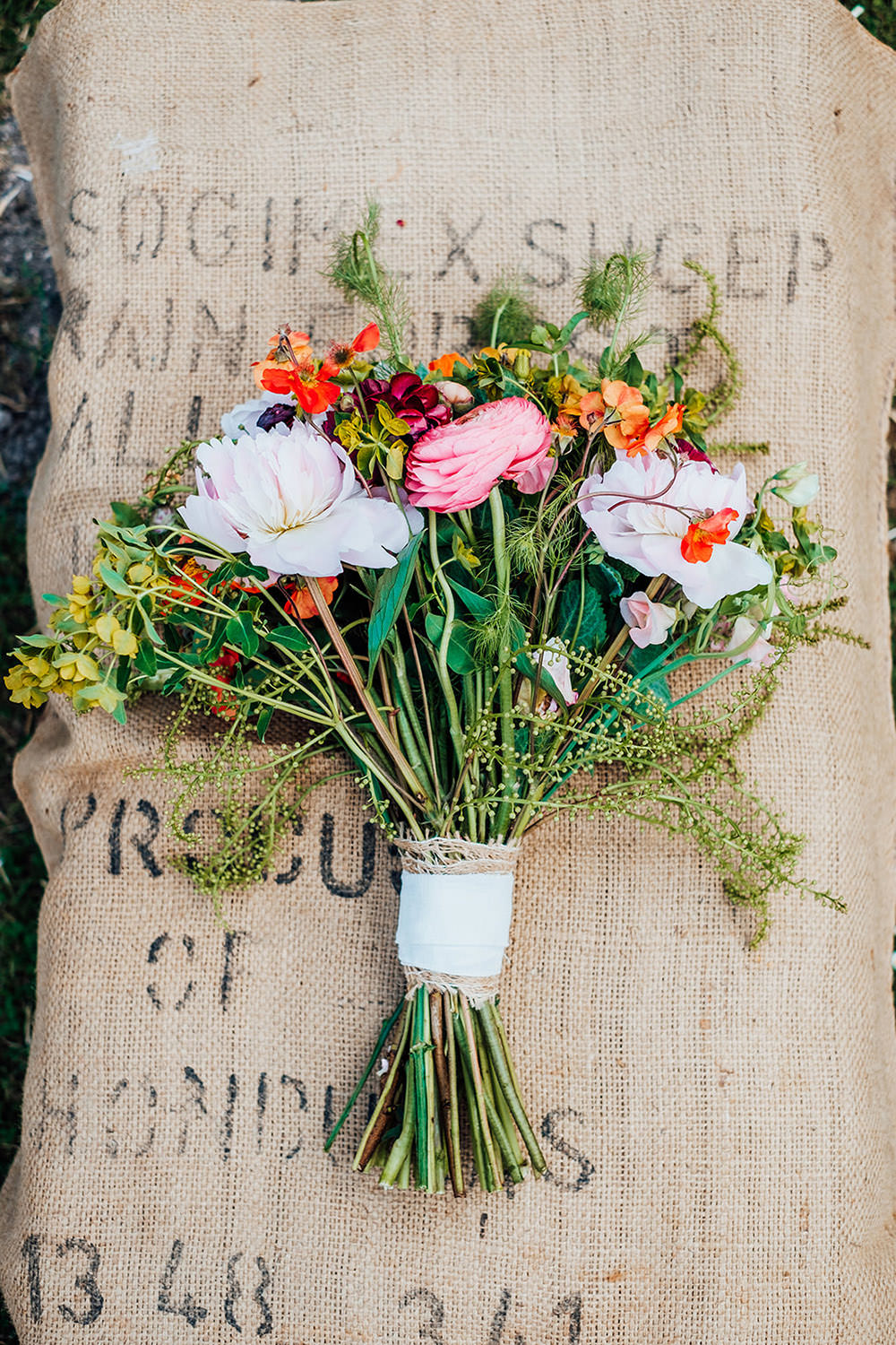 Bouquet Flowers Bride Bridal Wildflowers Hookhouse Farm Wedding Anna Pumer Photography
