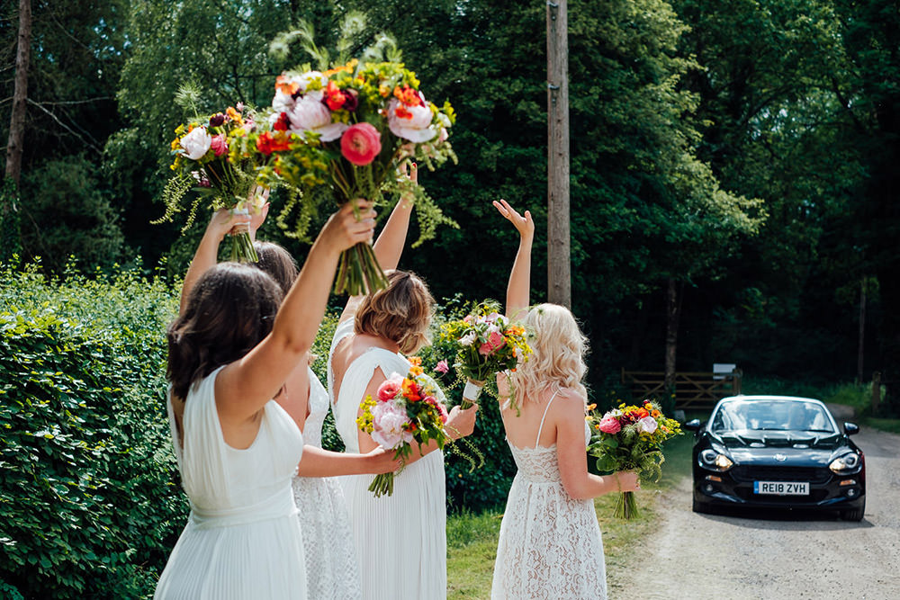 Bridesmaids Bridesmaid Dress Dresses Hookhouse Farm Wedding Anna Pumer Photography