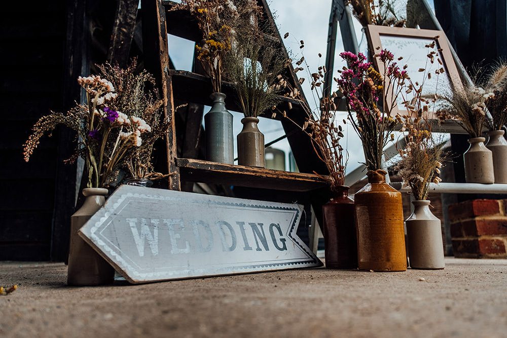 Wooden Ladder Decor Decoration Hookhouse Farm Wedding Anna Pumer Photography