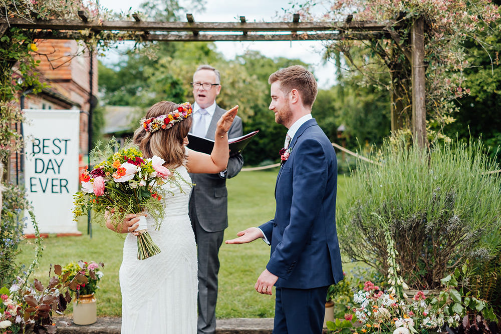 Best Day Ever Sign Banner Hookhouse Farm Wedding Anna Pumer Photography