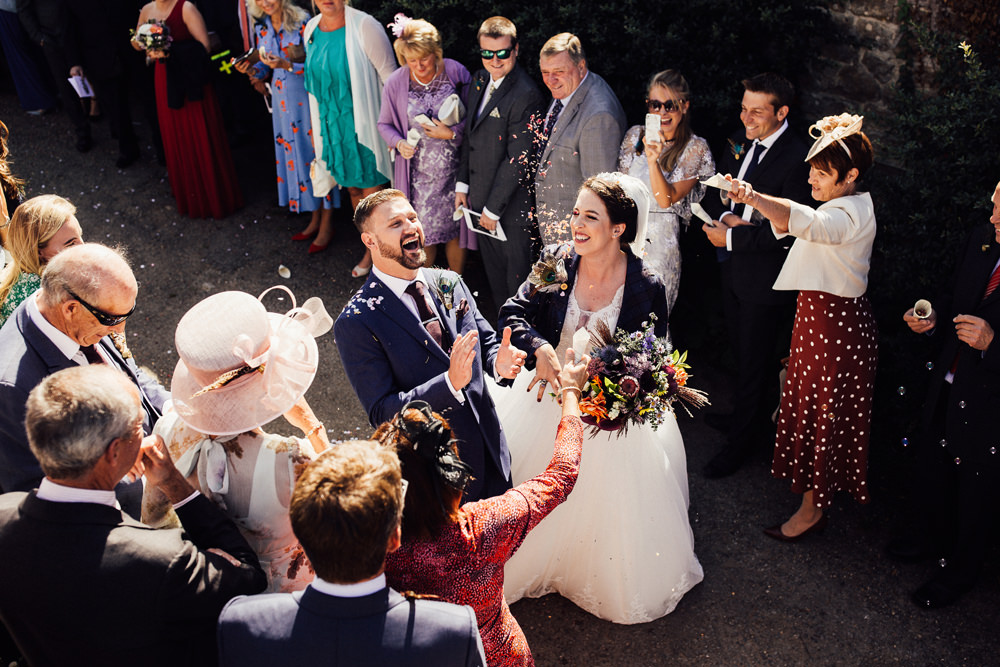 Confetti Longton Wood Wedding Alex Tenters Photography
