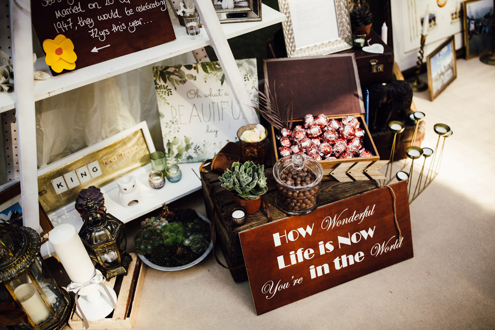 Decor Signs Sign Signage Longton Wood Wedding Alex Tenters Photography