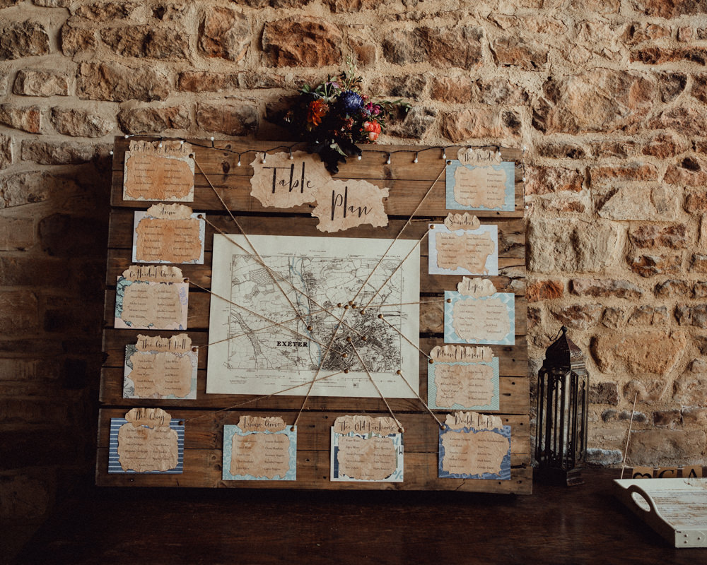 Table Plan Seating Chart Map Priors Court Barn Wedding Emily & Steve Photography