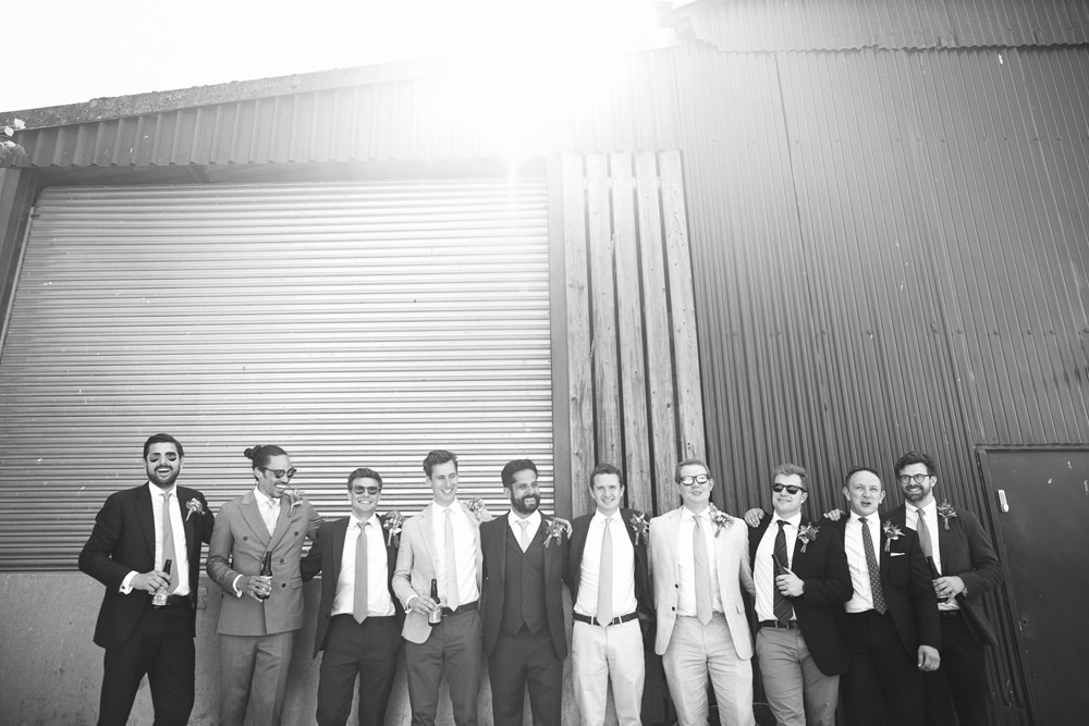 Groom Groomsmen Suits Rustic Tipi Wedding Cotton Candy Weddings