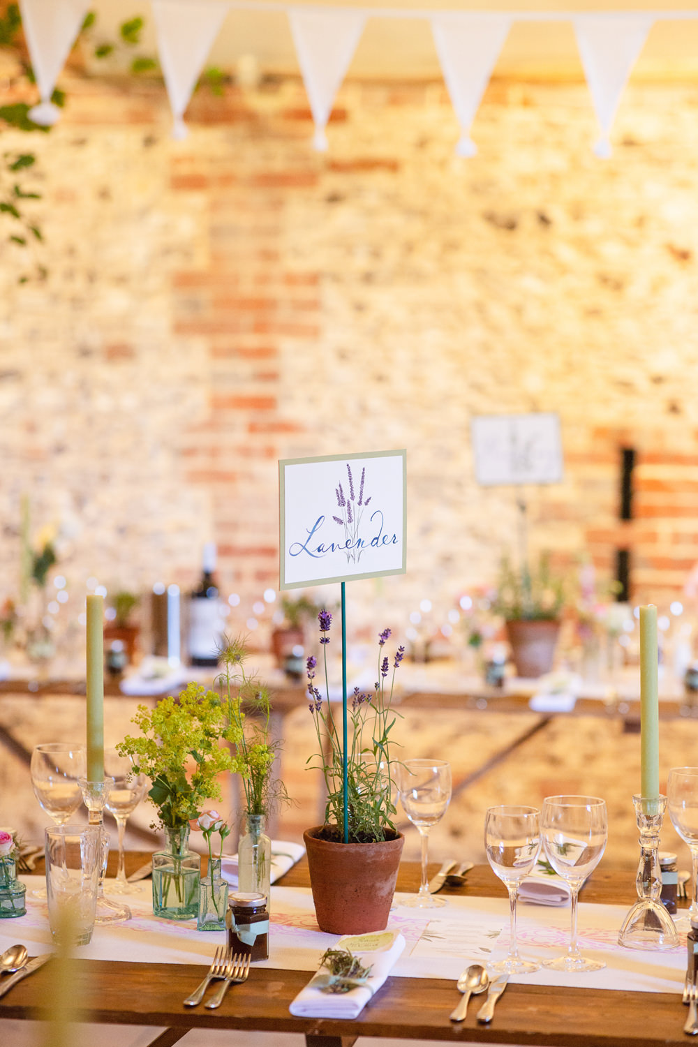 Terracotta Pot Table Names Rustic Tipi Wedding Cotton Candy Weddings