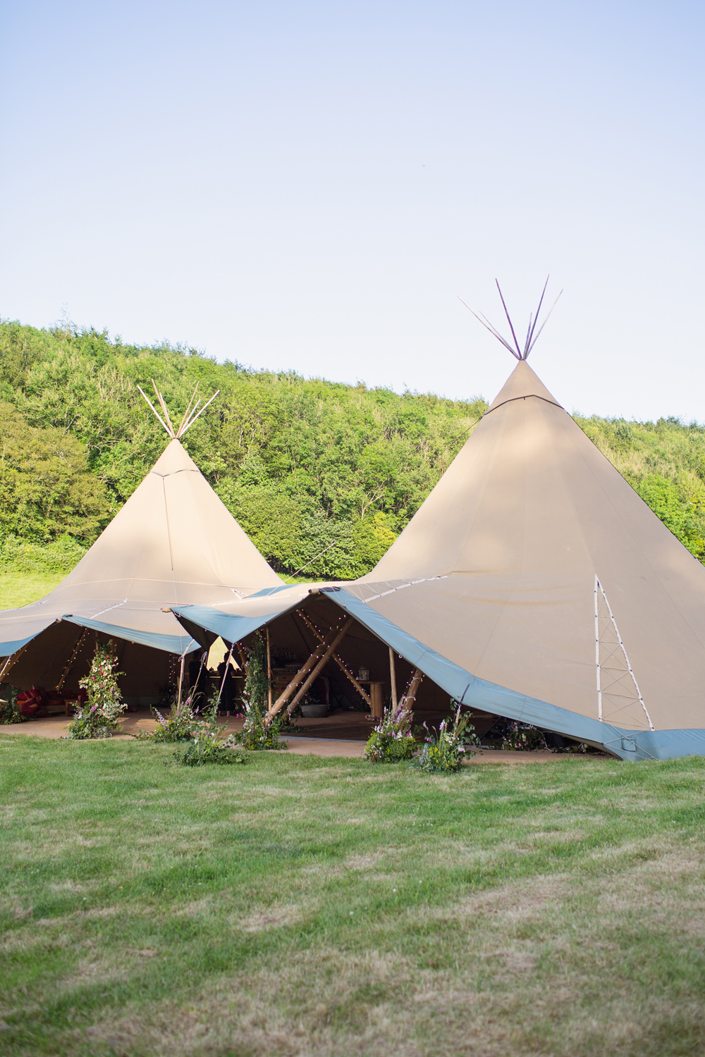Rustic Tipi Wedding Cotton Candy Weddings