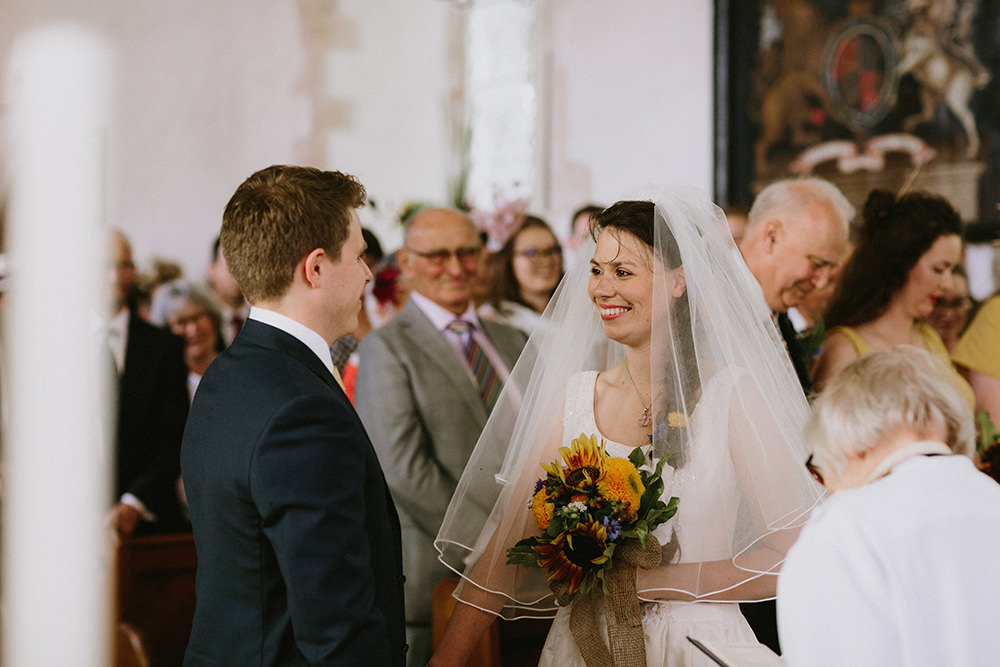 Sunflowers Wedding Chris Bradshaw Photography