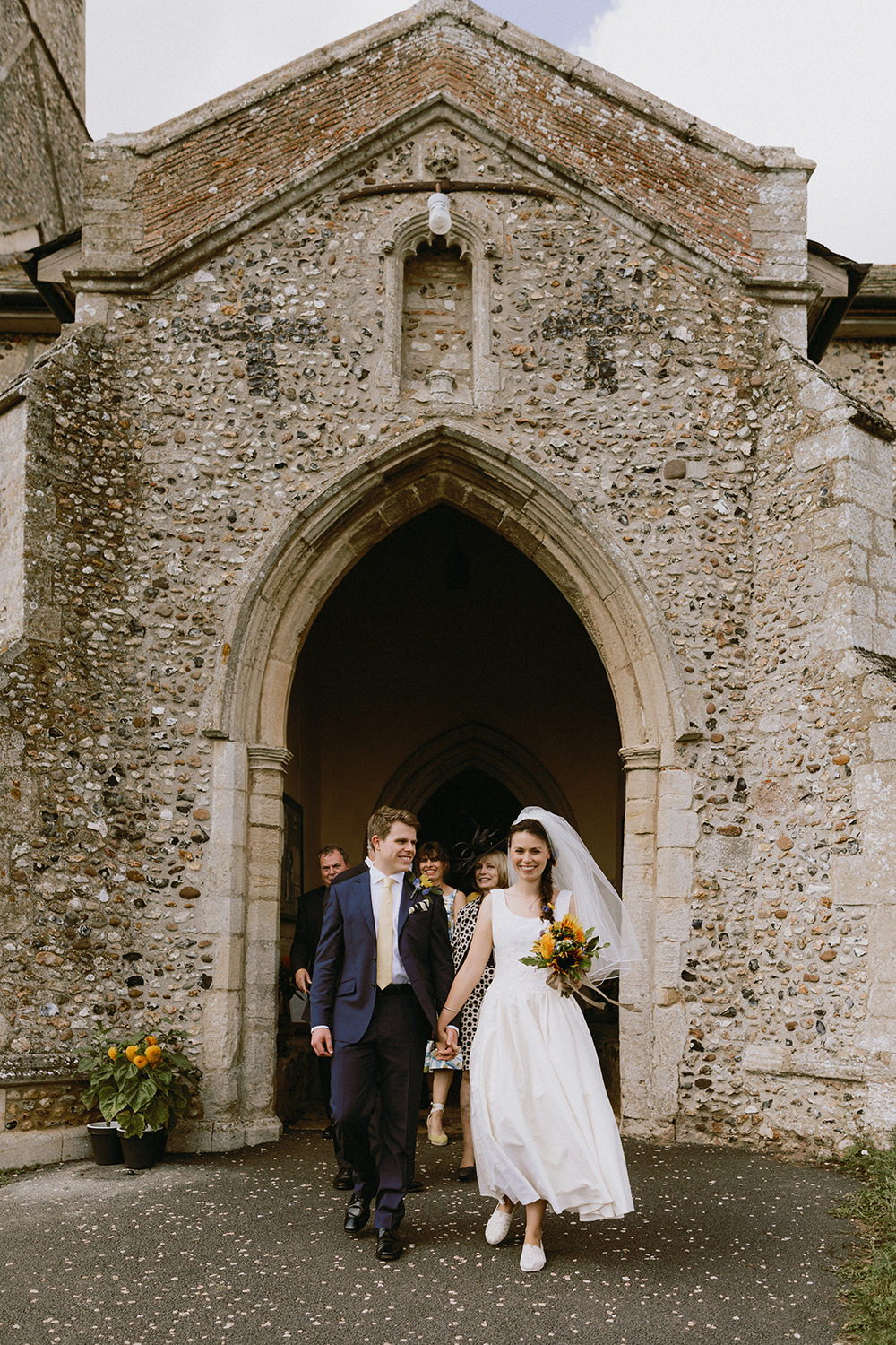 Sunflowers Wedding Chris Bradshaw Photography