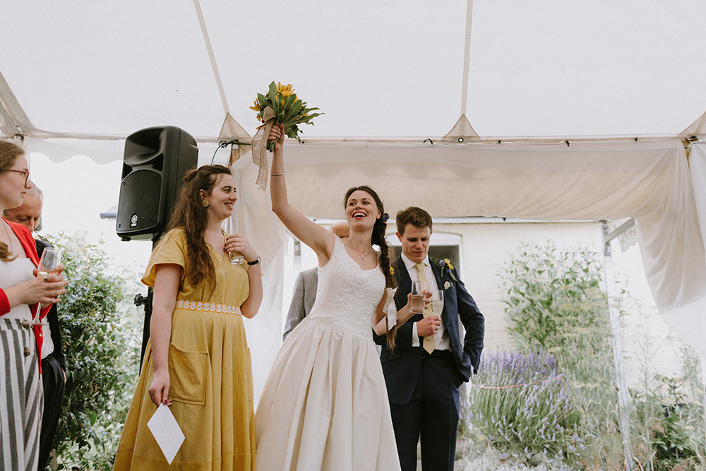 Sunflowers Wedding Chris Bradshaw Photography