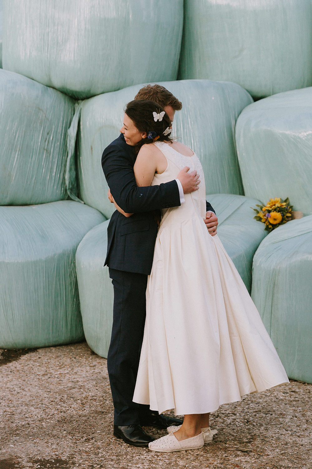 Sunflowers Wedding Chris Bradshaw Photography