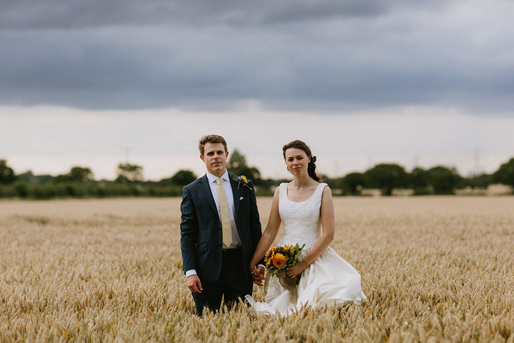 Sunflowers Wedding Chris Bradshaw Photography
