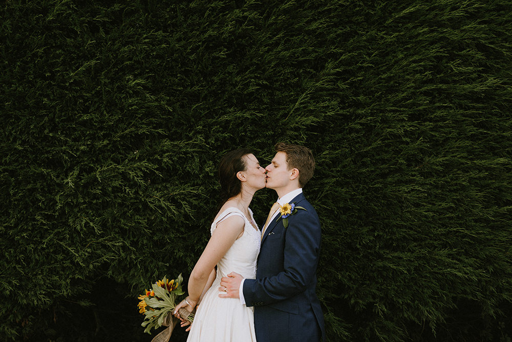 Sunflowers Wedding Chris Bradshaw Photography
