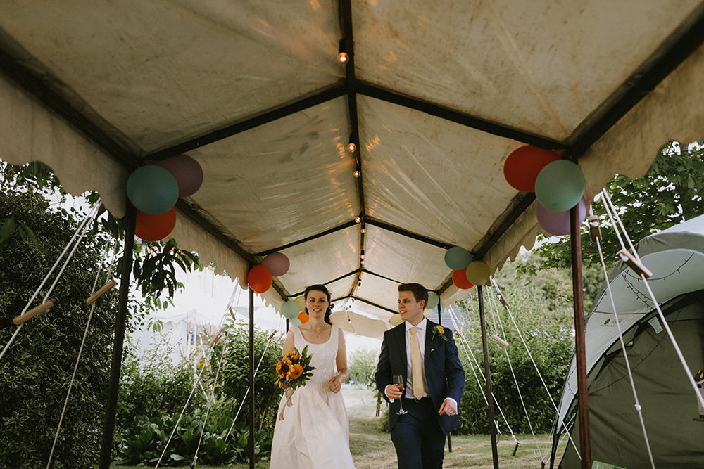 Sunflowers Wedding Chris Bradshaw Photography
