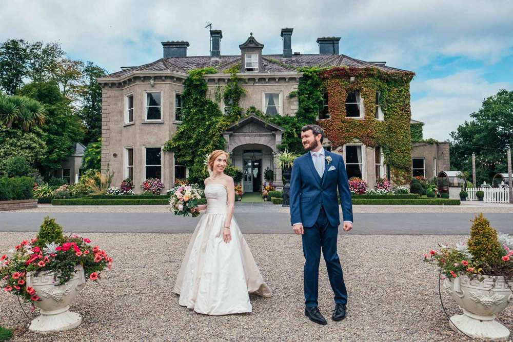 First Look Tinakilly Country House Wedding Conor Brennan Photography