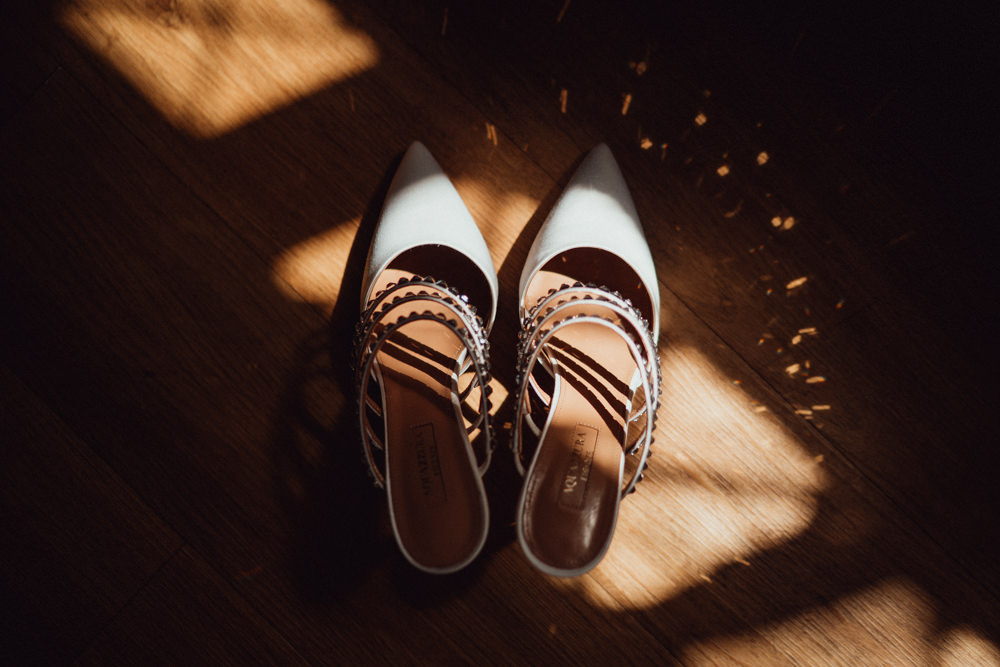 Aquazzura Shoes Pointy Ufton Court Wedding Emily & Steve Photography
