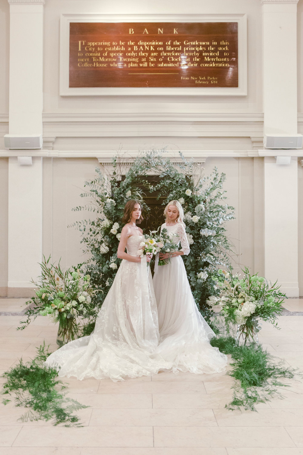 Flower Arch Backdrop Aisle Ceremony Flowers Greenery Foliage Blush Rose Whimsical Elegant Wedding Ideas Mandorla London