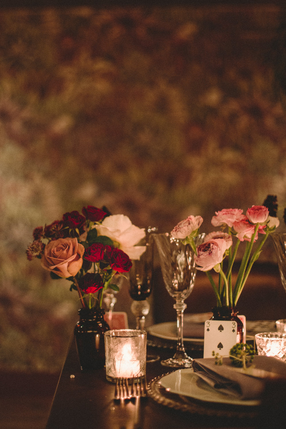 Table Flowers Centrepiece Whimsical Elegant Wedding Ideas Mandorla London