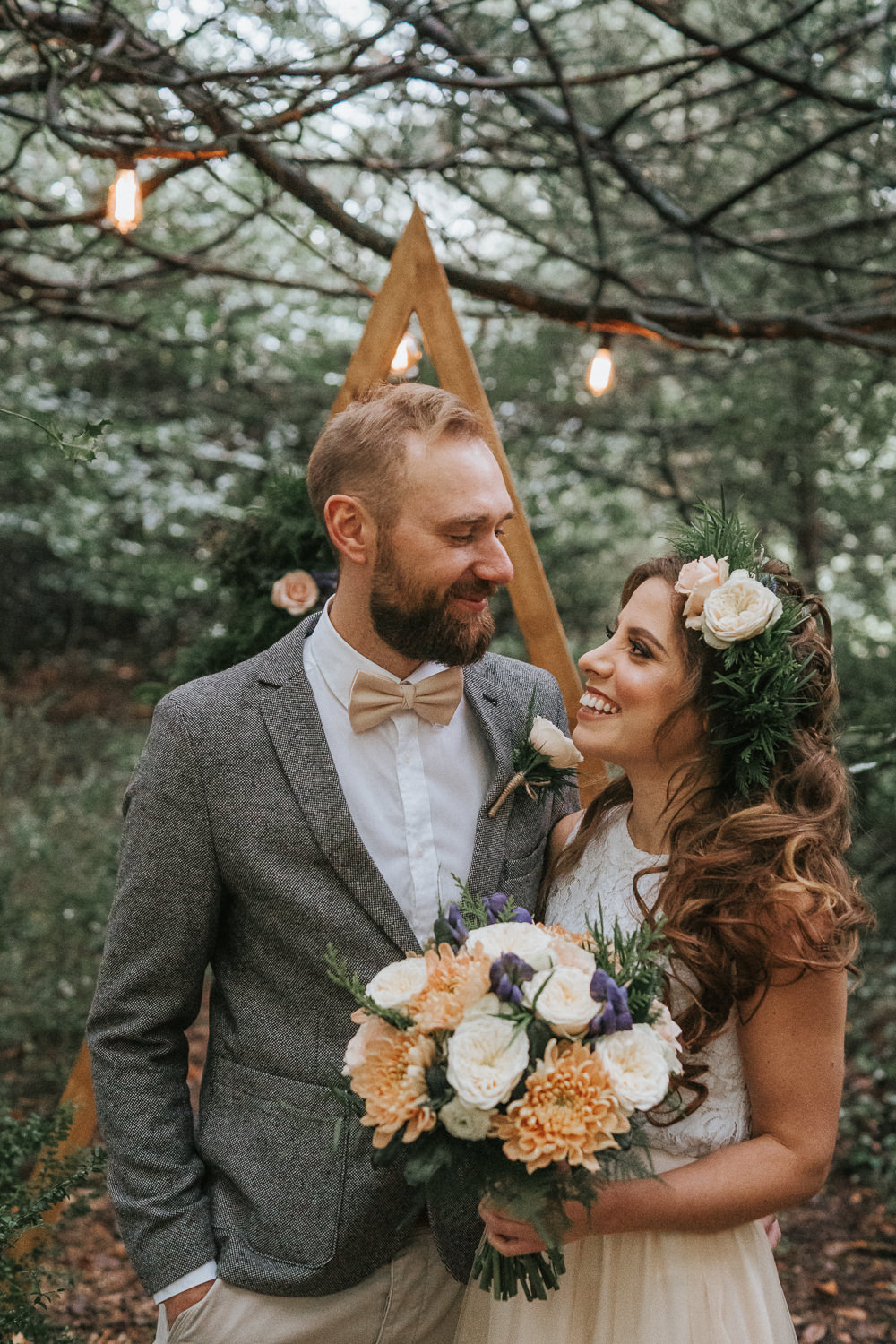 Woodland Wedding Inspiration Stephanie Dreams Photography