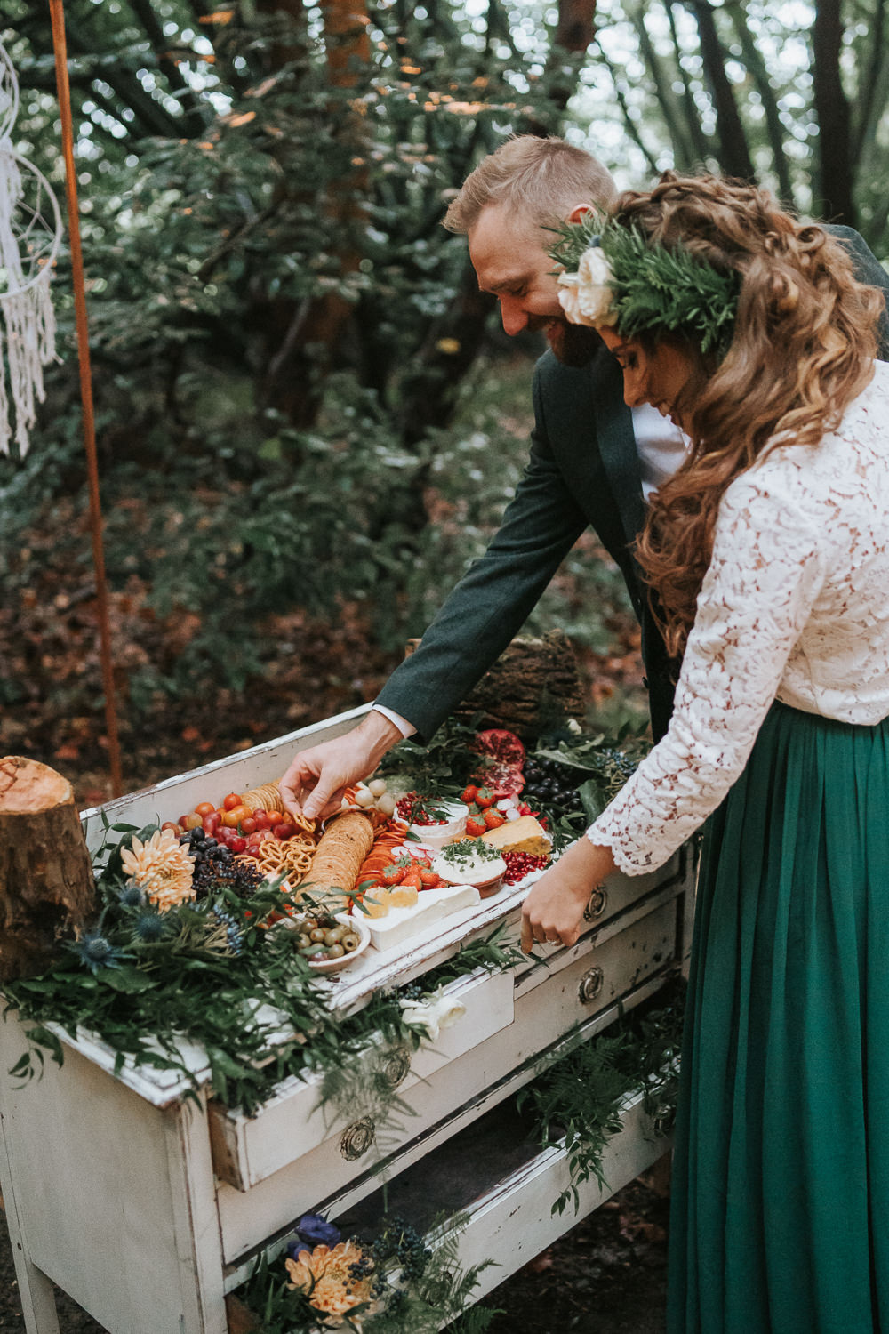 Woodland Wedding Inspiration Stephanie Dreams Photography