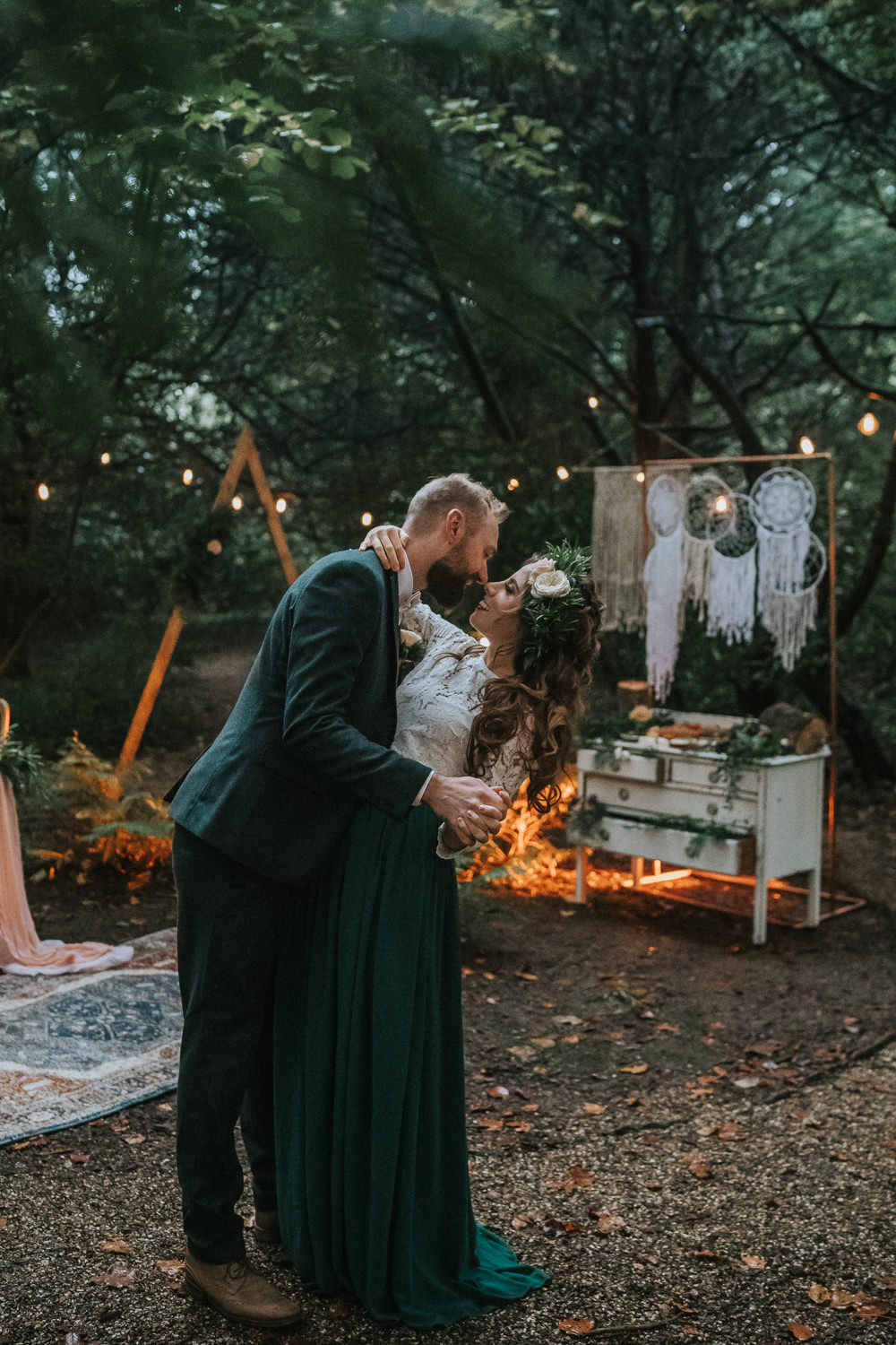 Woodland Wedding Inspiration Stephanie Dreams Photography