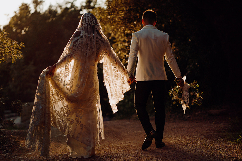 Aquapetra Resort Spa Wedding Peter Hughes Photography Dress Gown Bride Bridal Rue De Seine Medina Lace