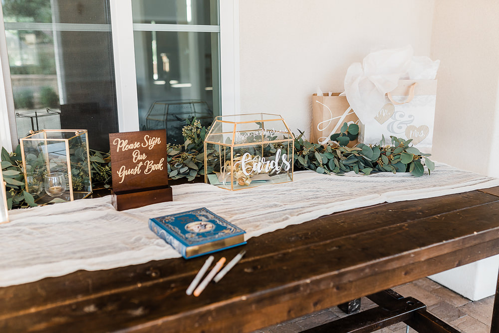 Guest Book California Ranch Wedding WildflowerPhotoCo