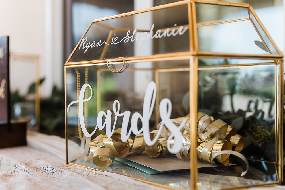 Card Box Terrarium California Ranch Wedding WildflowerPhotoCo