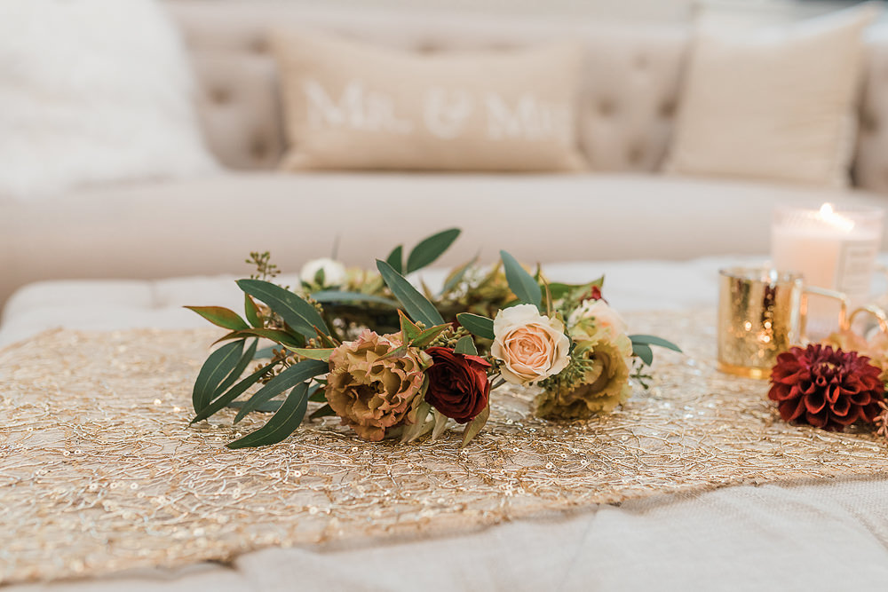 Flower Crown California Ranch Wedding WildflowerPhotoCo
