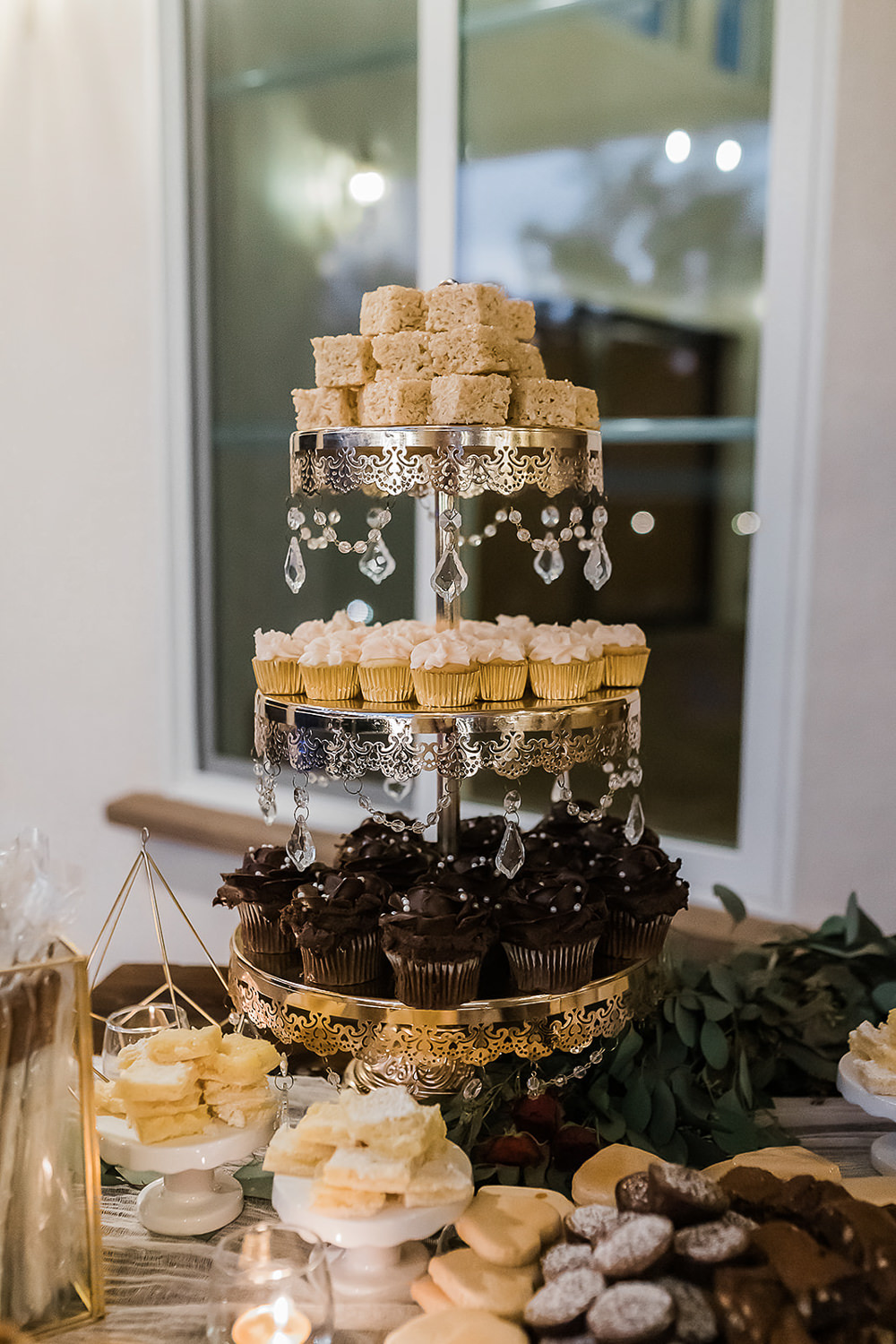 Dessert Table Cake Stand California Ranch Wedding WildflowerPhotoCo