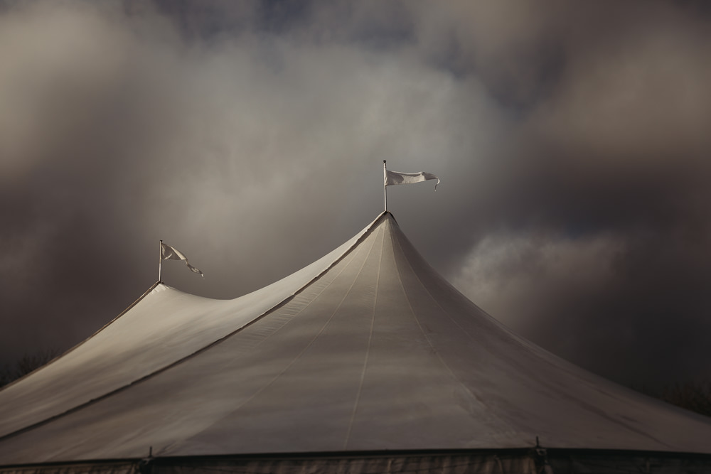 Christmas Marquee Wedding Thyme Lane Photography