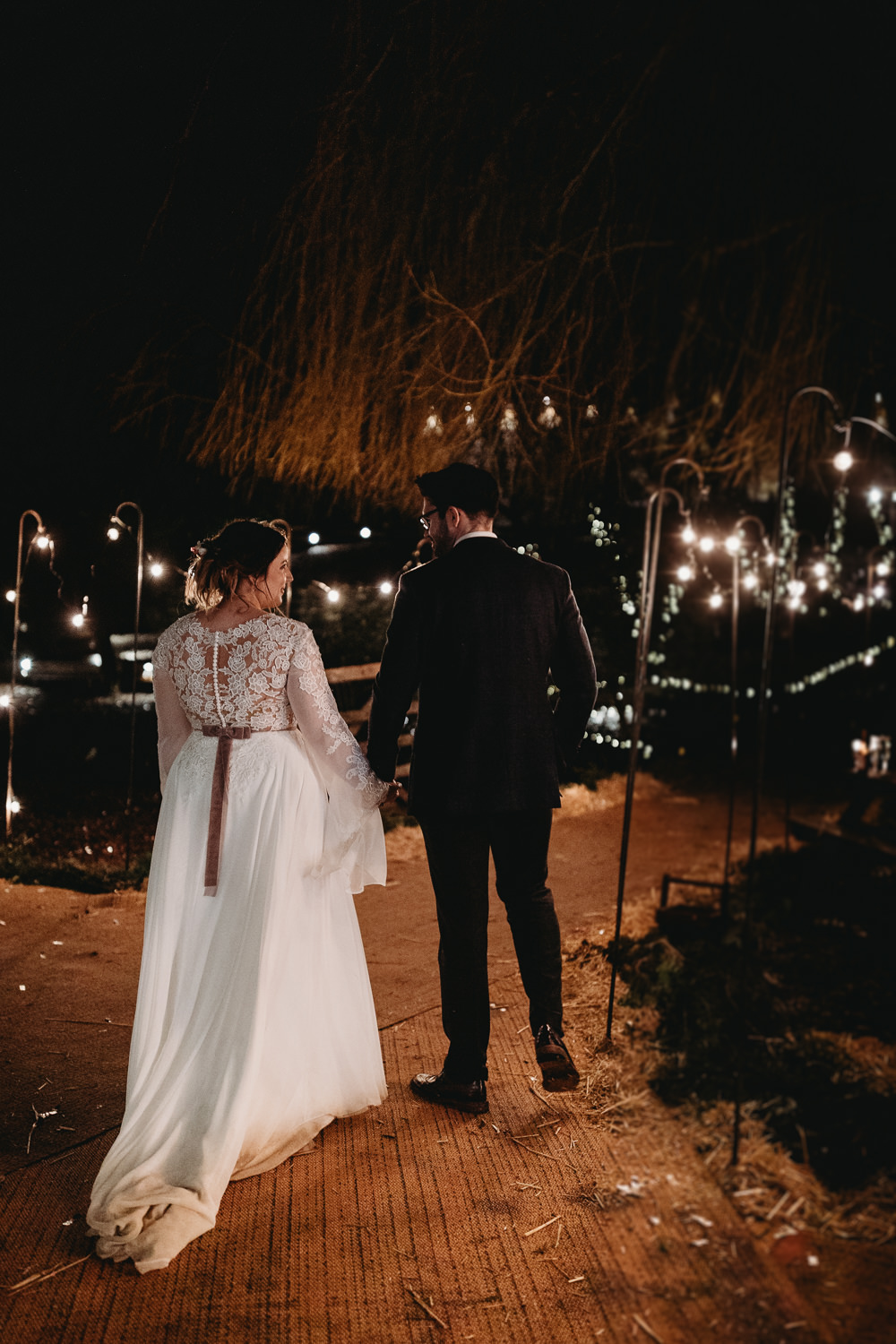 Christmas Marquee Wedding Thyme Lane Photography